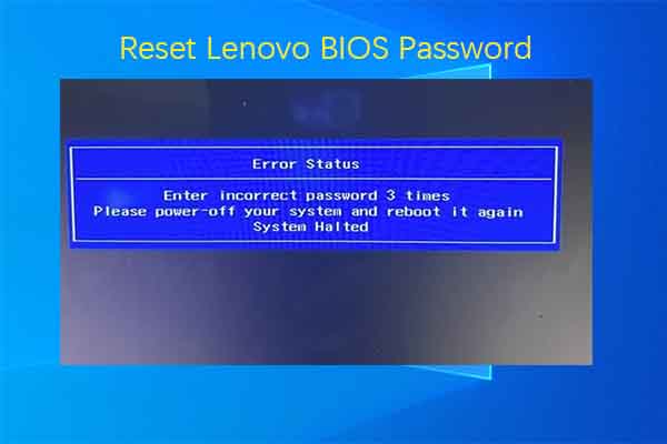 Community Methods for Resetting Lenovo BIOS Password