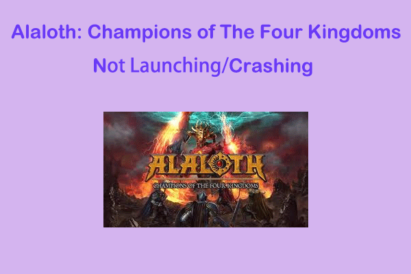 Easy Ways for Alaloth: Champions of The Four Kingdoms Crashing