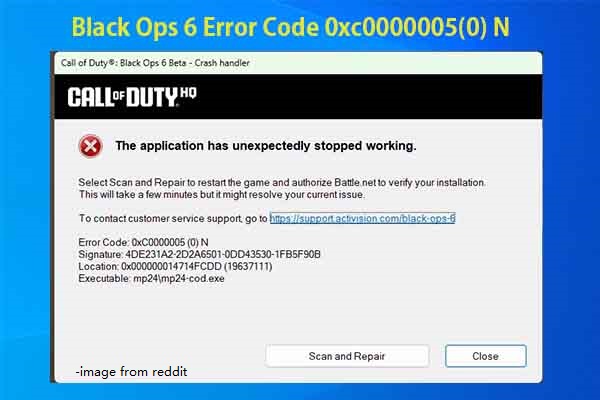 Quick Fixes for Black Ops 6 Error Code 0xc0000005(0) N