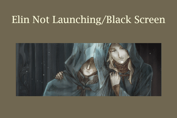 What to Do If Elin Not Launching/Crashing/Black Screen? [8 Ways]