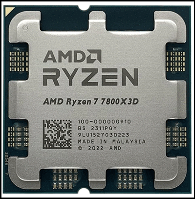 the picture of Ryzen 7 7800X3D