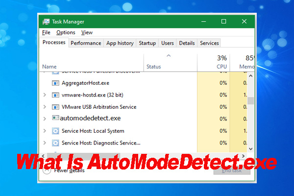 What Is AutoModeDetect.exe & How to Disable It on Windows