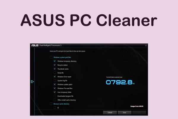 Best ASUS PC Cleaner Alternative in Windows 10/11