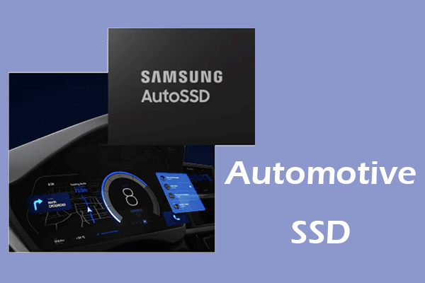 What Is Automotive SSD? Choose Best Rugged External Hard Drive