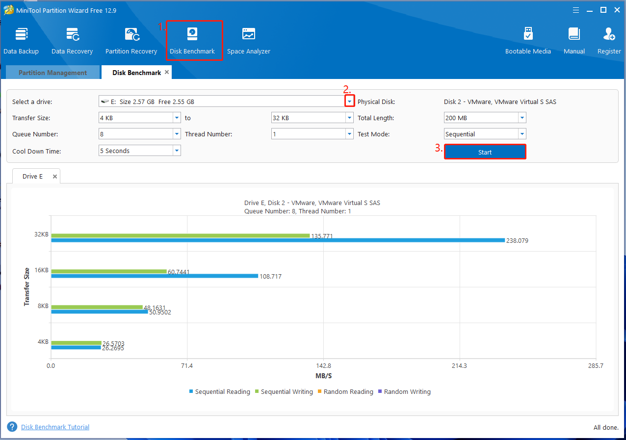 test BitLocker encrypted SSD using Partition Magic