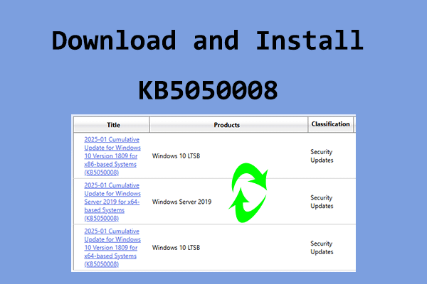 Download and Install KB5050008: Here’s the Complete Guide