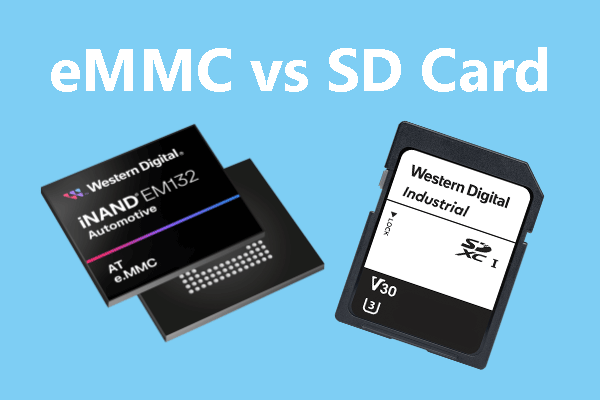 eMMC vs SD Card: What’s the Difference Between Them?