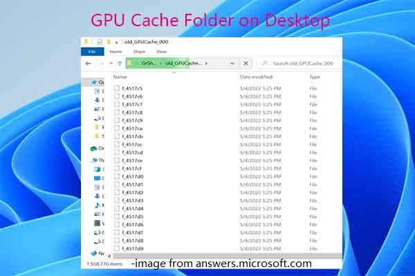 Can I Delete GPU Cache Folder on Desktop? Answered