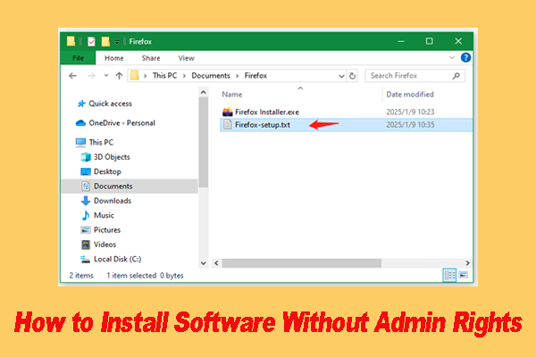 How to Install Software Without Admin Rights? [3 Methods]