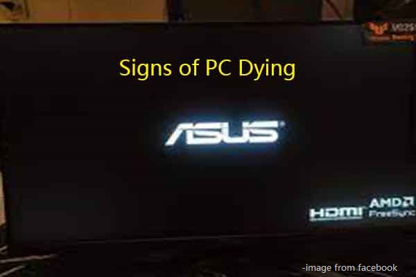 Find Signs of PC Dying and Take Measures Immediately