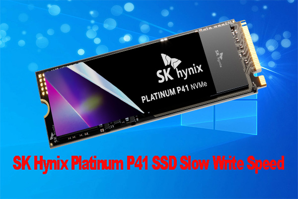 How to Fix SK Hynix Platinum P41 SSD Slow Write Speed