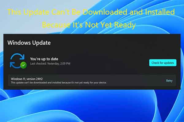 This Update Can’t Be Downloaded and Installed [Fix Guide]