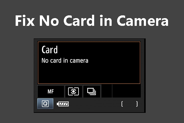 Canon Camera Says No Card? 5 Ways to Fix It Easily!