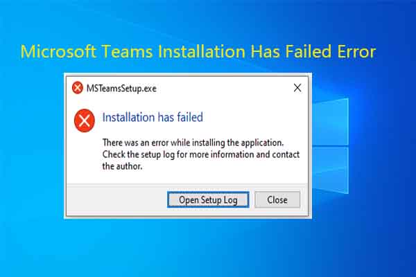 Top Fixes for Microsoft Teams Installation Has Failed Error