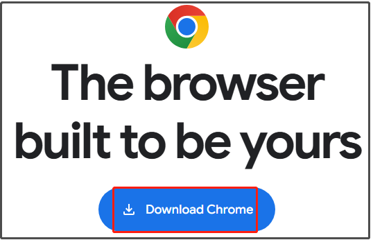 download Chrome alternative installer
