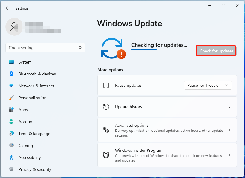 update Windows 11