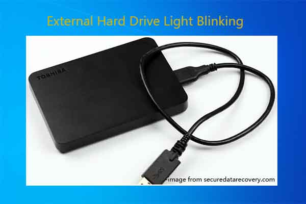 Alert! External Hard Drive Light Blinking (Toshiba, Seagate, WD)