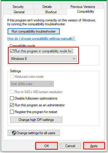 run Steam Deck in compatibility mode