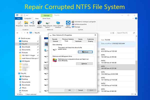 Ultimate Methods to Repair Corrupted NTFS File System