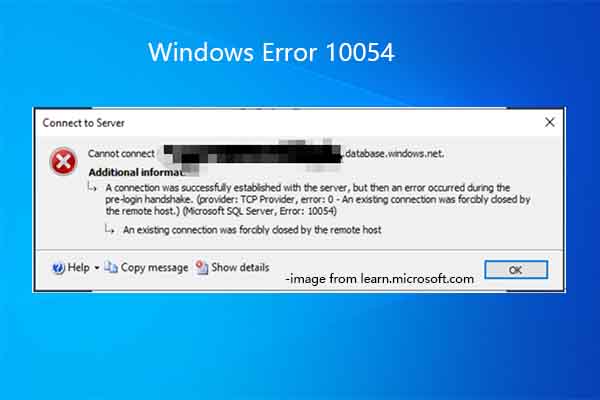 What Causes Windows Error 10054 and How to Resolve It
