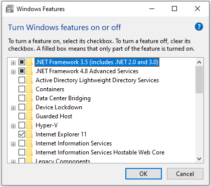 repair .NET framework