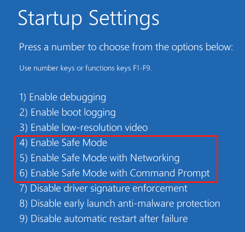 enter Safe Mode