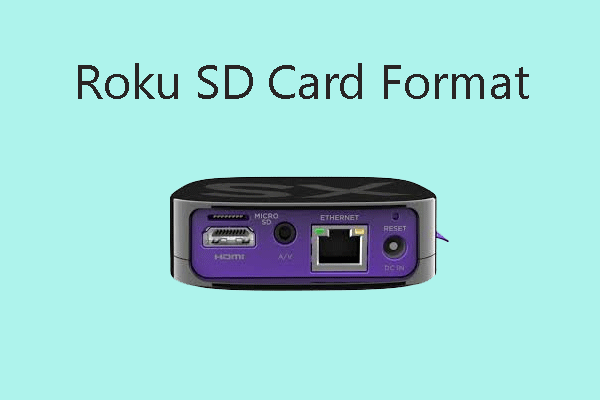 How to Format Roku SD Card & Fix Roku SD Card Errors? Full Guide