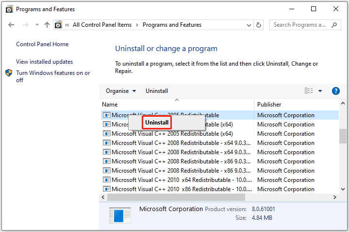 uninstall the latest installed apps/updates in safe mode