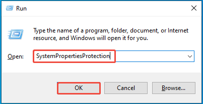 open System Properties from the Run window