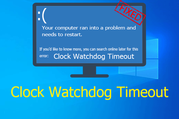 Clock Watchdog Timeout: What Causes It & How to Troubleshoot It