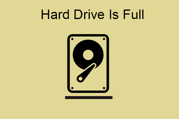 Top Fixes: Hard Drive Is Full Without Reason in Windows