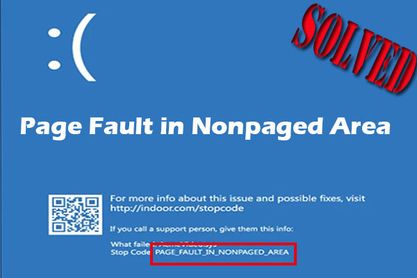 How to Fix Page Fault in Nonpaged Area Error in Windows 10/11