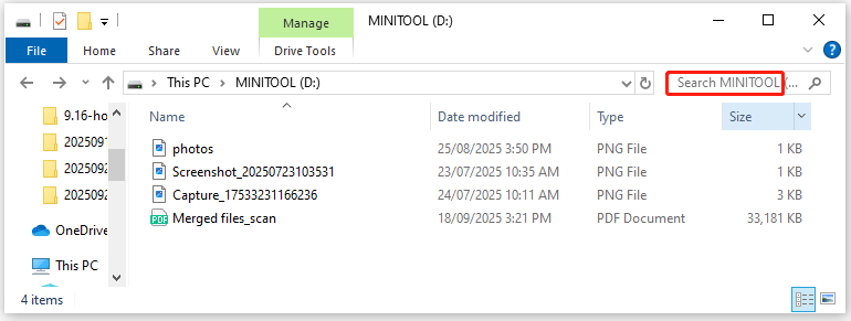 search the specific file