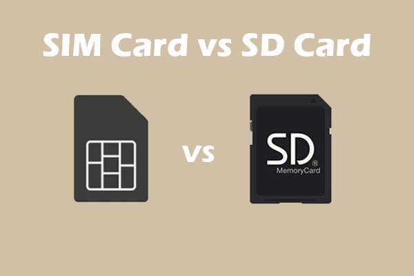 SIM Card vs SD Card: What Is the Difference? [Answered]