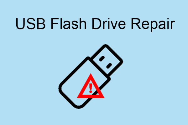 How to Repair a USB Drive Without Losing Data [7 Ways]
