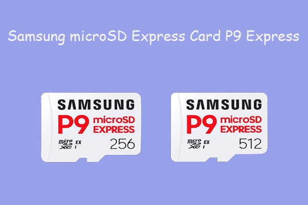 Samsung microSD Express Card P9 Express: Smooth Gaming Experience
