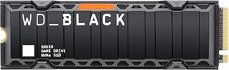 The image showing the WD Black SN850 SSD.