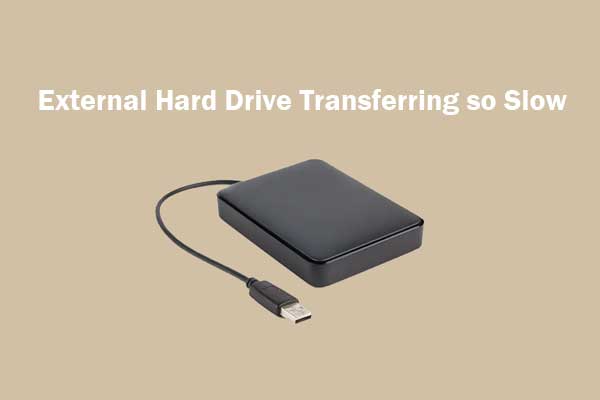 Fixing Slow Transfer Speeds on External Hard Drives