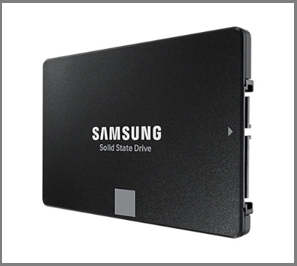 The picture of Samsung 870 EVO.