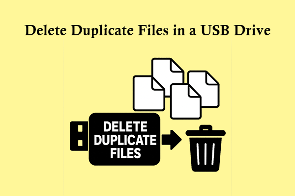 How to Find and Delete Duplicate Files in a USB Drive Quickly