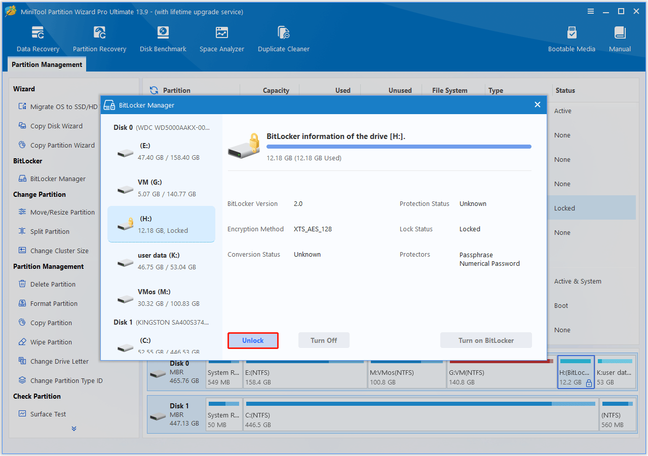 How to Unlock BitLocker Drive? 4 Easy Methods