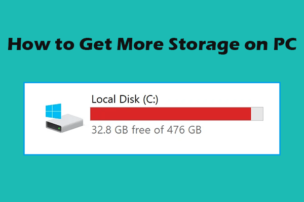 How to Free Up and Add Disk Space on PC and Laptop
