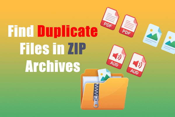 How to Find Duplicate Files in ZIP Archives on Windows