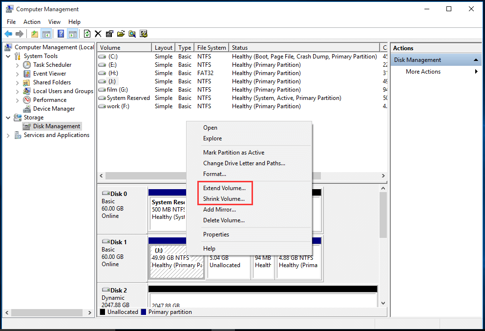 change NTFS partition size in DM