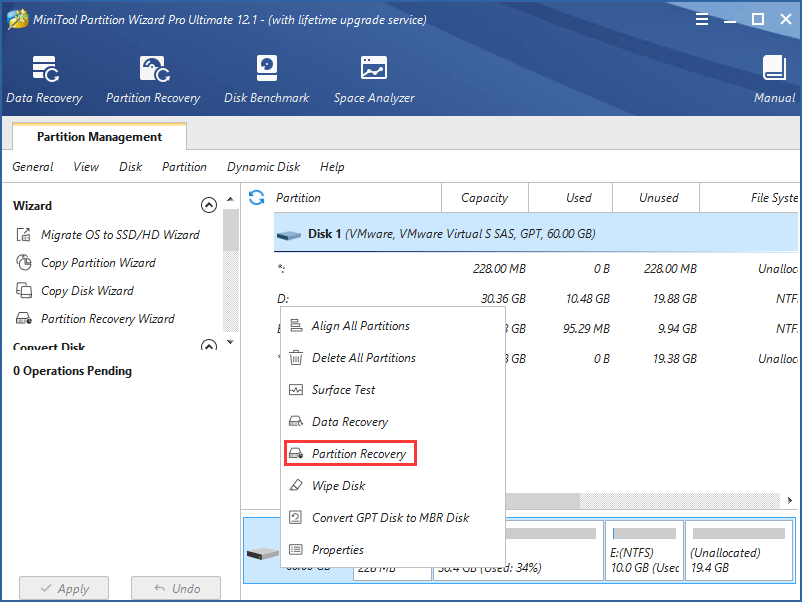 recover deleted EFI partition