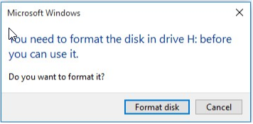 format drive