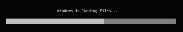 Windows is loading files…