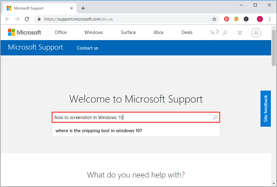 search your question on the Microsoft’s support website