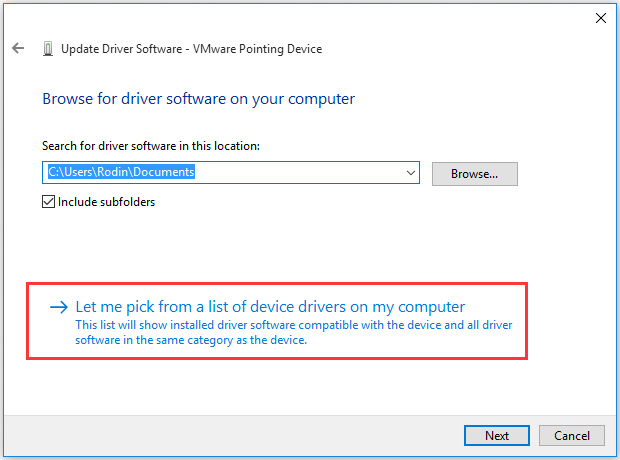 pick a device driver firm my computer