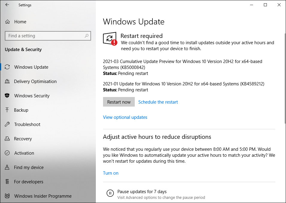 upgrade Windows 10